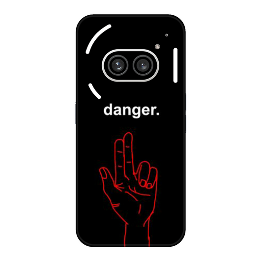Danger Signal Mobile Skin For Nothing Phone 2a